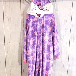 Girls plus pajama onsie (14/16 plus)